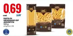 Eurospin PASTA DI GRAGNANO IGP ASSORTITA offerta