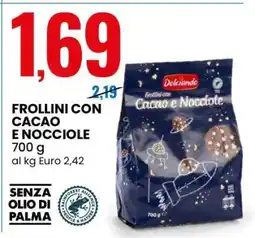Eurospin Frollini con Cacao e Nocciole offerta