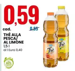 Eurospin THÉ ALLA PESCA/AL LIMONE offerta