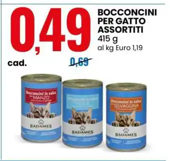Eurospin BOCCONCINI PER GATTO ASSORTITI offerta