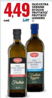Eurospin OLIO EXTRA VERGINE DI OLIVA FRUTTATO/FRUTTATO LEGGERO offerta