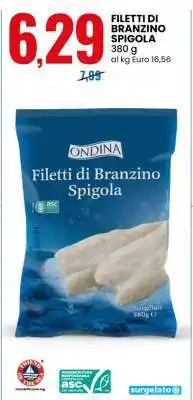 Eurospin FILETTI DI BRANZINO SPIGOLA offerta