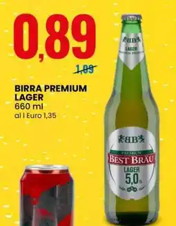 Eurospin BIRRA PREMIUM LAGER offerta