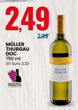 Eurospin MUELLER THURGAU DOC offerta