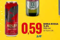 Eurospin BIRRA ROSSA offerta