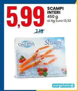Eurospin SCAMPI INTERI offerta