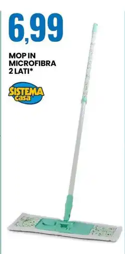 Eurospin MOP IN MICROFIBRA 2 LATI offerta