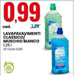 Eurospin LAVAPAVIMENTI CLASSICO/MUSCHIO BIANCO offerta