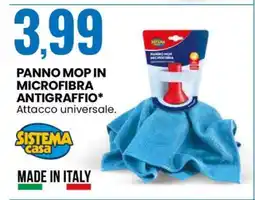 Eurospin Panno Mop in Microfibra Antigraffio offerta