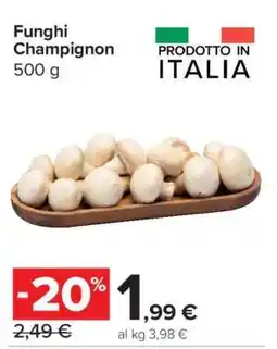 Carrefour Funghi Champignon offerta