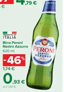 Carrefour Birra Peroni Nastro Azzurro offerta