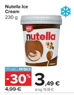 Carrefour Nutella Ice Cream offerta
