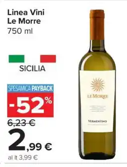 Carrefour Linea Vini Le Morre offerta