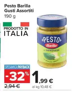Carrefour Pesto Barilla Gusti Assortiti offerta