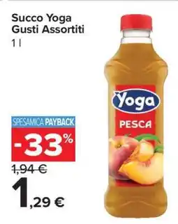 Carrefour Succo Yoga Gusti Assortiti offerta
