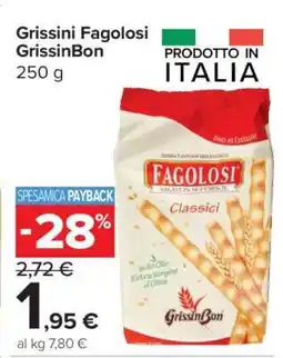 Carrefour GRISSINI FAGOLOSI GRISSINBON offerta