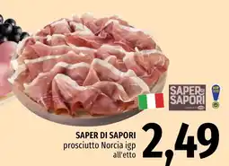 Emi Market Saper di sapori prosciutto norcia igp offerta