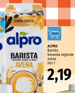 Emi Market Alpro Barista bevanda vegetale avena offerta