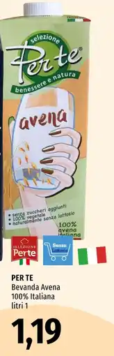 Emi Market Perte Bevanda Avena 100% Italiana offerta