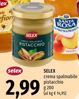Emi Market Selex crema spalmabile pistacchio offerta