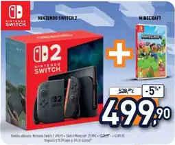 Unieuro Nintendo Switch 2 + Minecraft offerta