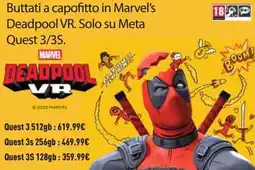 Unieuro Marvel Deadpool VR offerta
