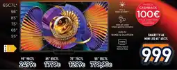 Unieuro TCL Smart TV 4K Mini LED 65" 65C7L offerta