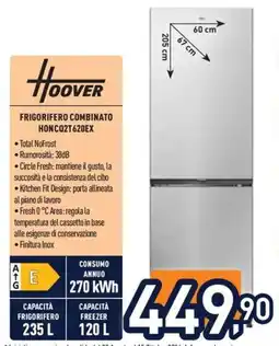 Unieuro Hoover Frigorifero Combinato offerta