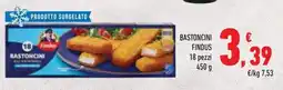 Conad Margherita Bastoncini Findus offerta