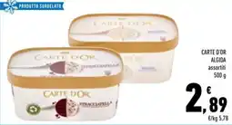 Conad Margherita Carte d'Or algida assortiti offerta