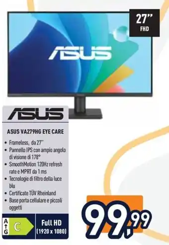 ASUS VA279HG EYE CARE