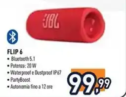 Unieuro JBL Flip 6 offerta