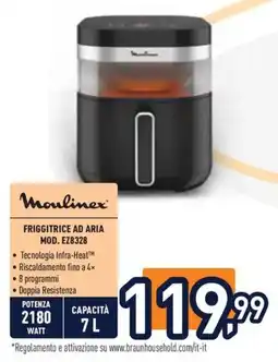 Unieuro Friggitrice ad aria Moulinex offerta