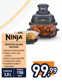 Unieuro Friggitrice ad aria Ninja offerta