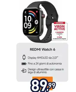 Unieuro Redmi Watch 6 offerta