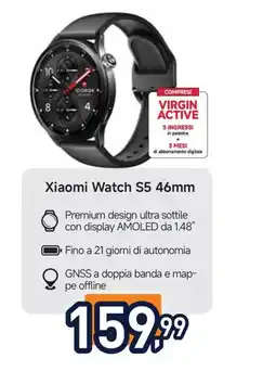 Unieuro Xiaomi Watch S5 46mm offerta