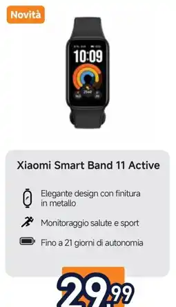 Unieuro Xiaomi Smart Band 11 Active offerta