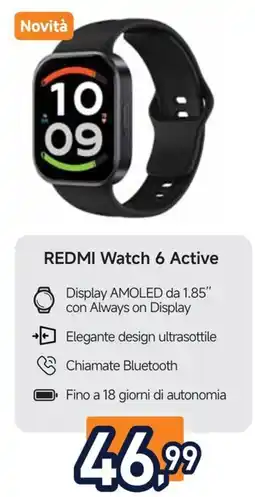 Unieuro REDMI Watch 6 Active offerta