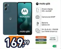 Unieuro moto g06 offerta