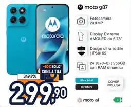 Unieuro moto g87 offerta