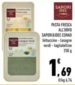 Conad City Pasta fresca all'uovo Sapori&Idee Conad offerta