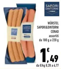 Conad City Würstel Sapori&Dintorni Conad offerta