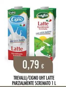 Scelgo Trevalli/Cigno UHT Latte Parzialmente Scremato offerta