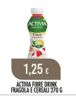 Scelgo Activia Fibre Drink Fragola e Cereali offerta