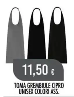 Scelgo Toma grembiule cipro offerta