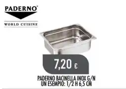 Scelgo Paderno bacinella inox g/n offerta