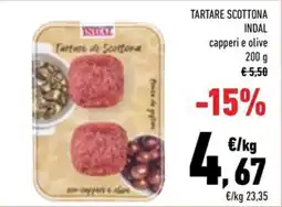 Conad Margherita Tartare di Scottona INDAL offerta