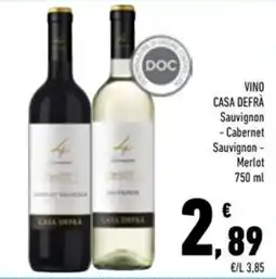 Conad Superstore Vino Casa Defrà offerta