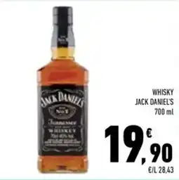 Conad Superstore Whisky Jack Daniel's offerta