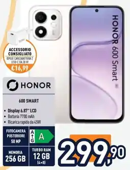 Unieuro Honor 600 Smart offerta